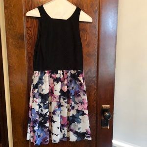 Floral and Black Speechless Dress